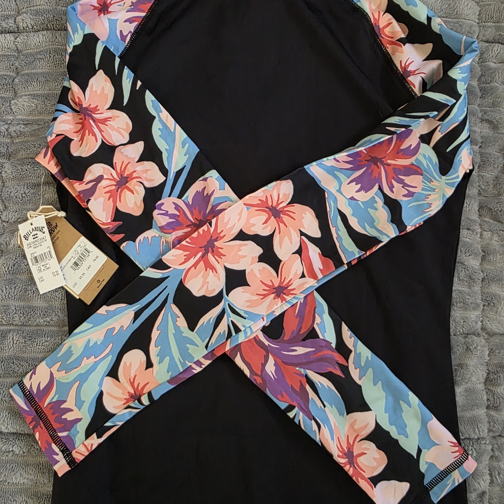 Billabong Floral Rash Guard - Picture 4 of 4
